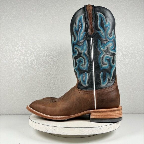 Lane Capitan Western Square Toe Men's Boots - Picture 5 of 12